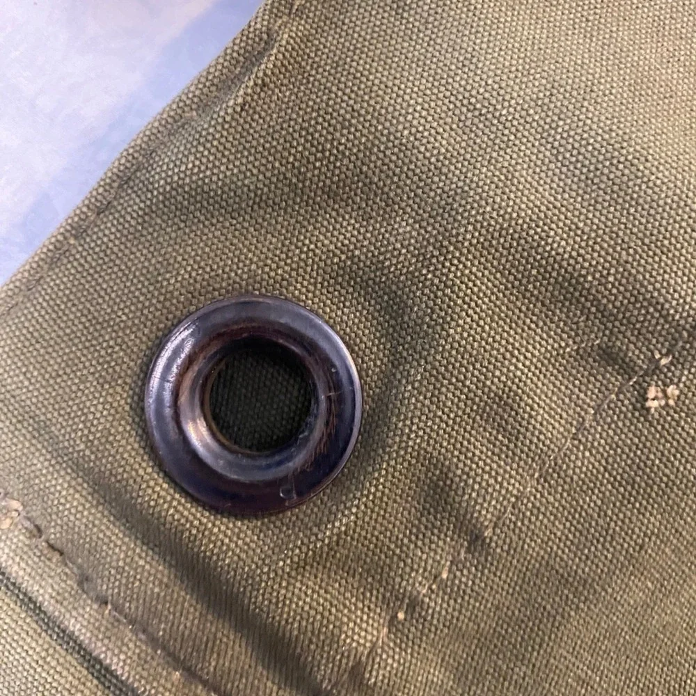 Vintage US Army Canvas Sea Bag Duffel Korean Vietnam Era‎ RA18842029